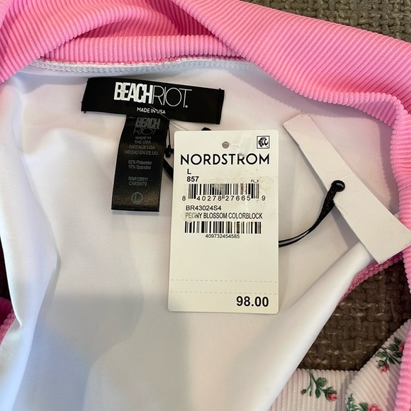 NWT BEACH RIOT Emmy High-Waisted Bikini Bottoms! - Picture 7 of 7